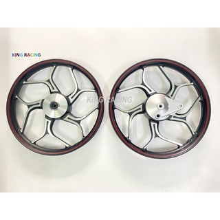 Mâm-vành đúc asio 2 thắng đùm 110 gắn xe rsx, futture, wave s110,blade 110, wave alpha...