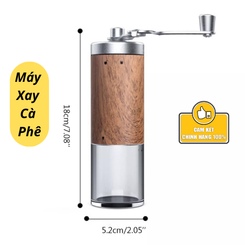 Máy Xay Cà Phê Bằng Tay Chất Liệu Bằng Thép Không Gỉ Lõi Mài Gốm Tiện Dụng Cho Nhà Bếp/Văn Phòng