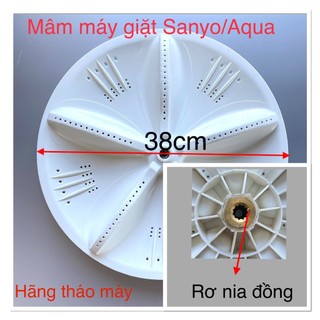 Mâm máy giặt Sanyo/Aqua đóng sẵn rơ nia đồng