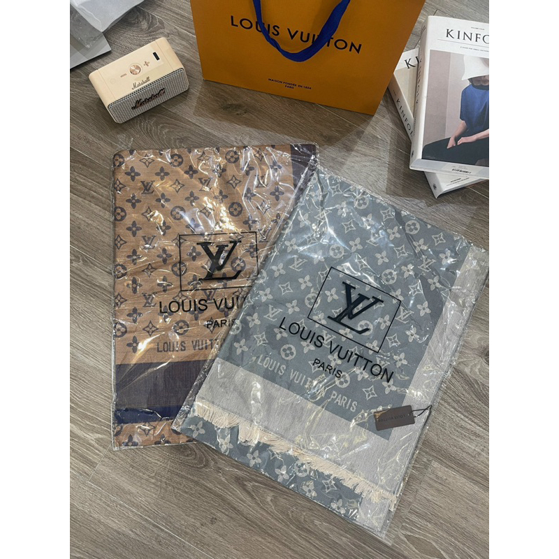 Khăn Choàng L. v Đũi Lụa Cao Cấp 190x80cm