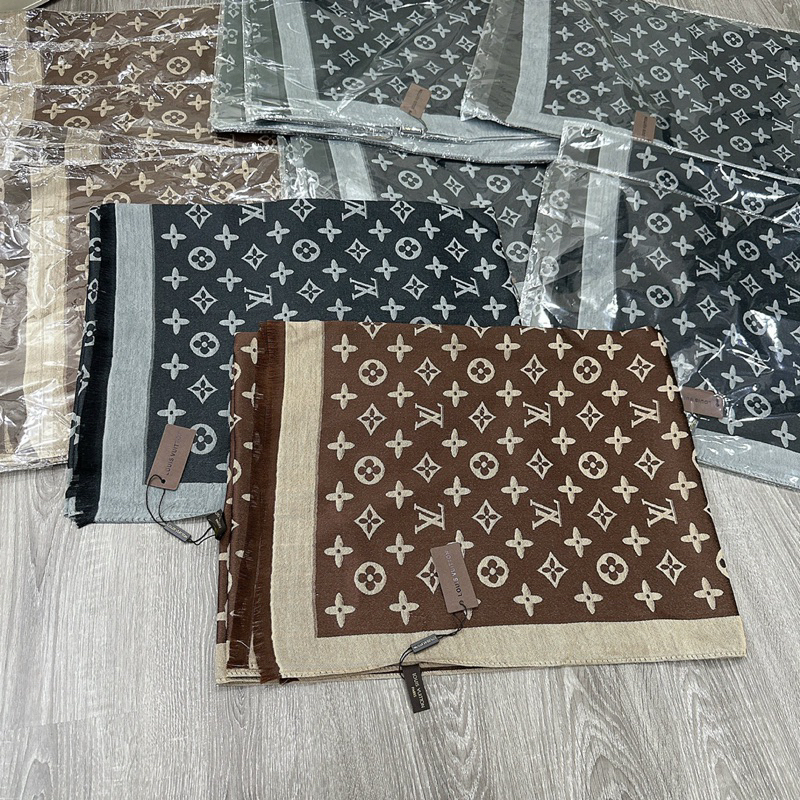 Khăn Choàng L. v Đũi Lụa Cao Cấp 190x80cm