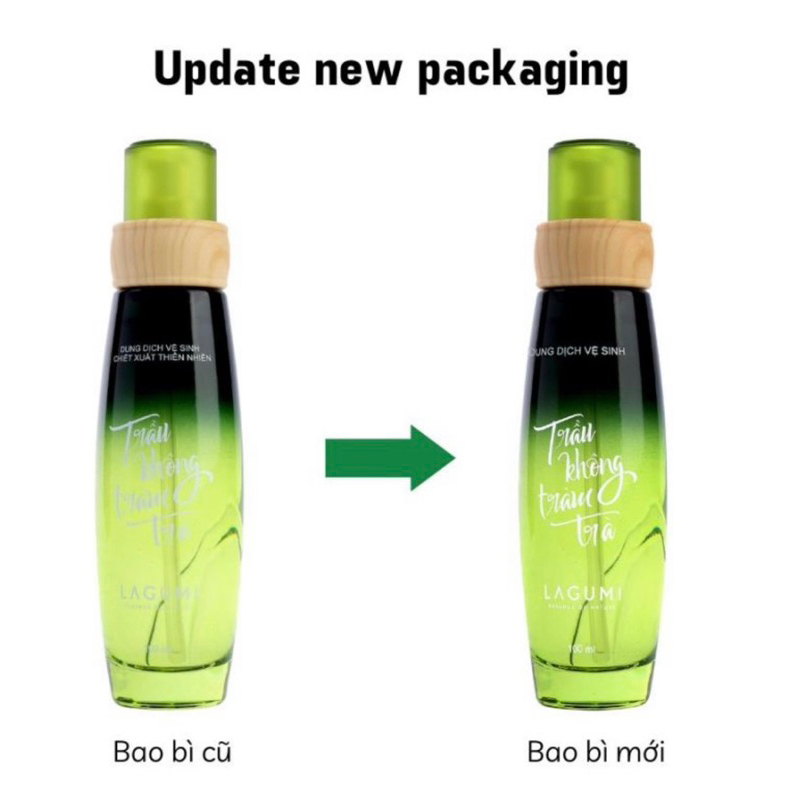 Dung dịch vệ sinh phụ nữ Lagumi Trầu Không Tràm Trà 100% thiên nhiên-an toàn Mẹ Bầu