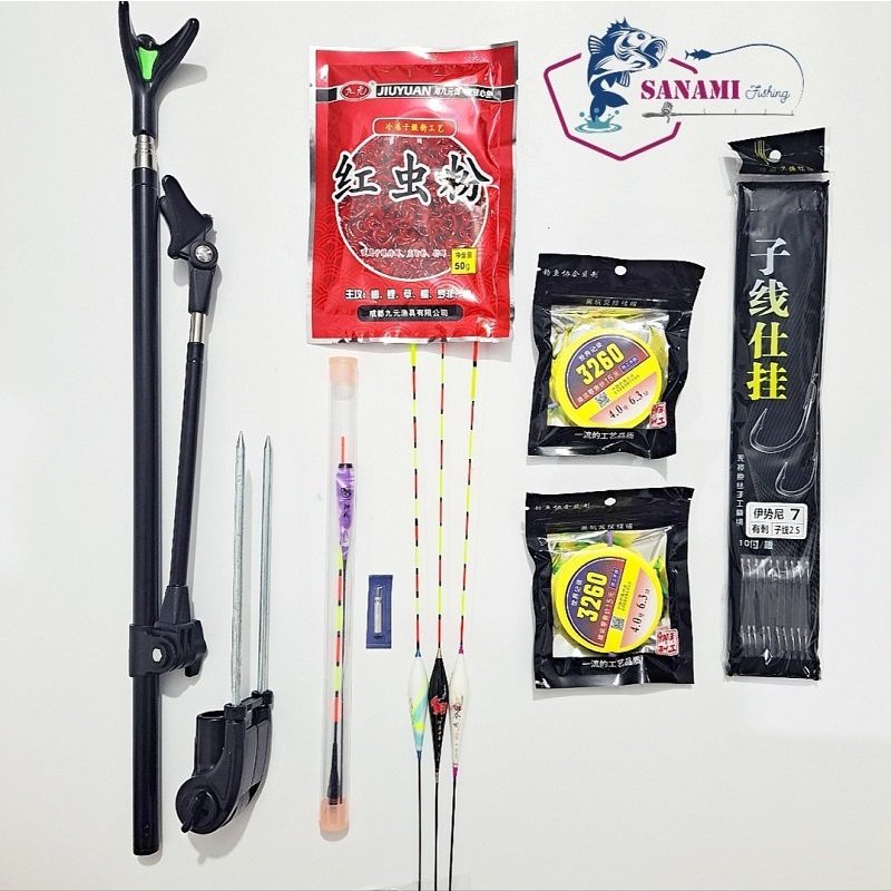 Cần câu tay câu đài Bạch Kinh Thiên cam 6H  tặng kèm ngọn phụ CD28  - Sanami Fishing