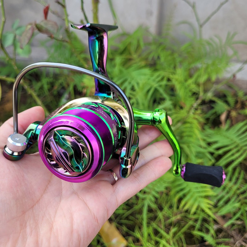 Máy câu cá titan VX size 3000 đến 7000 êm mượt