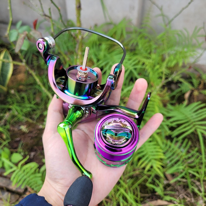 Máy câu cá titan VX size 3000 đến 7000 êm mượt