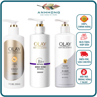 Sữa Dưỡng Thể Trắng Da OLAY Vitamin B3+ Retinol/Vitamin C Olay Bright Ultra Whitening