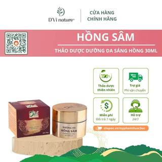 Kem dưỡng da cao cấp Hồng Sâm Dvi Beauty - Kem dưỡng thiên hoa phấn D'Vi nature