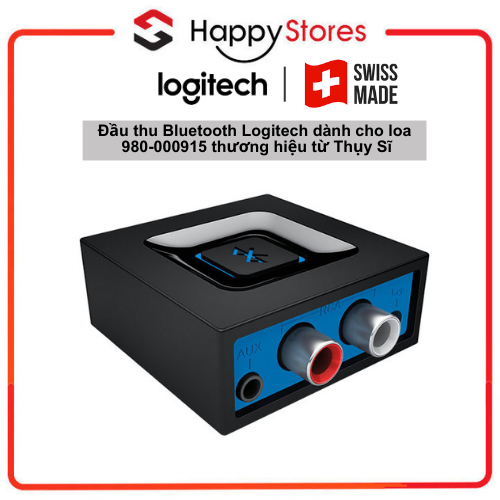 Adapter đầu thu Bluetooth Logitech dành cho loa 980-000915 - Hàng chính hãng