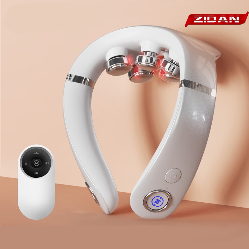 Máy massage cổ vai gáy thông minh MA018 ZiDan 5 chế độ mát xa 6 đầu rung cơ học chính hãng bảo hành 24 tháng