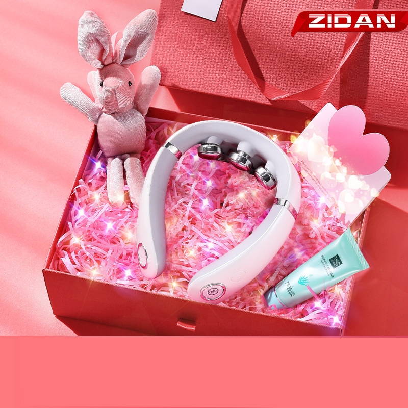 Máy massage cổ vai gáy thông minh MA018 ZiDan 5 chế độ mát xa 6 đầu rung cơ học chính hãng bảo hành 24 tháng