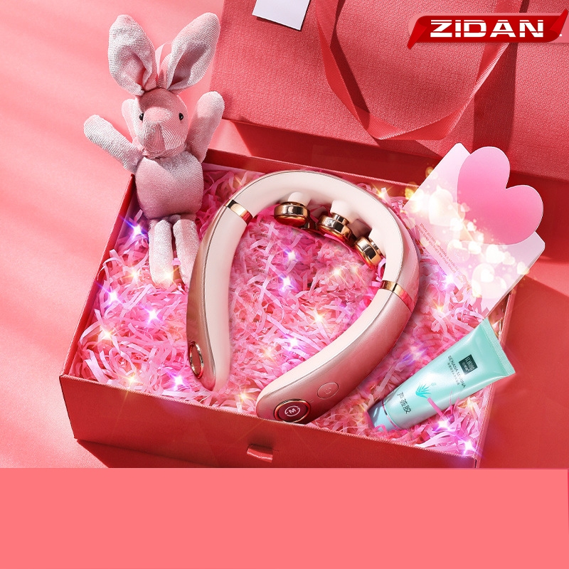 Máy massage cổ vai gáy thông minh MA018 ZiDan 5 chế độ mát xa 6 đầu rung cơ học chính hãng bảo hành 24 tháng