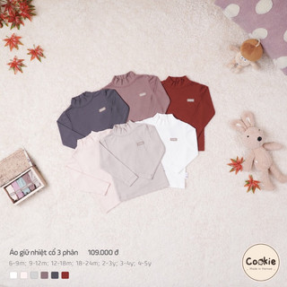 Áo giữ nhiệt cổ 3 phân cookie