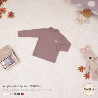áo giữ nhiệt cổ 3 phân cookie