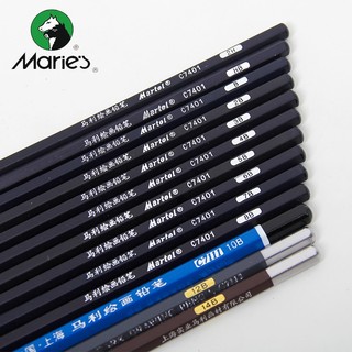 Bút chì, bút than marie's marie maries mã c7401 c7300 đầu ngựa cao cấp