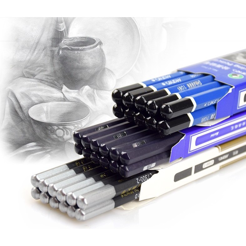 Bút chì, bút than MARIE'S MARIE MARIES mã C7401 C7300 đầu ngựa cao cấp