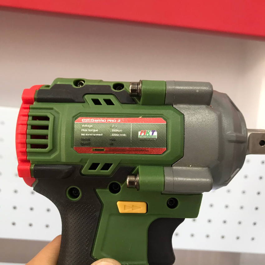 Thân máy bắn bulong Akuza B550 PRO 2 - Sử dụng pin 21V động cơ không chổi than , lực siết 550Nm bắn ốc cao cấp