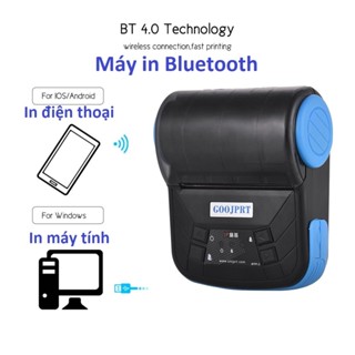 Máy in bill tính tiền quán bluetooth khổ 80mm MTP-3