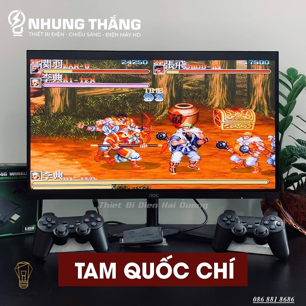 Máy Chơi Game Stick 4K MG-F10 - Kết Nối Không Dây WIFI 2.4G - HDMI TV 13000 Trò Chơi - Kèm Thẻ Nhớ 64gb