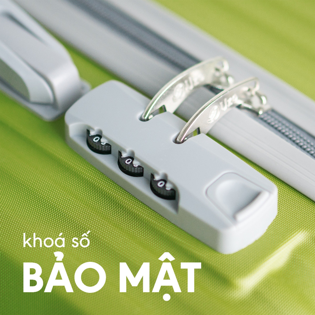 Vali nhựa Hùng Phát UZO 222, size 20, size 24