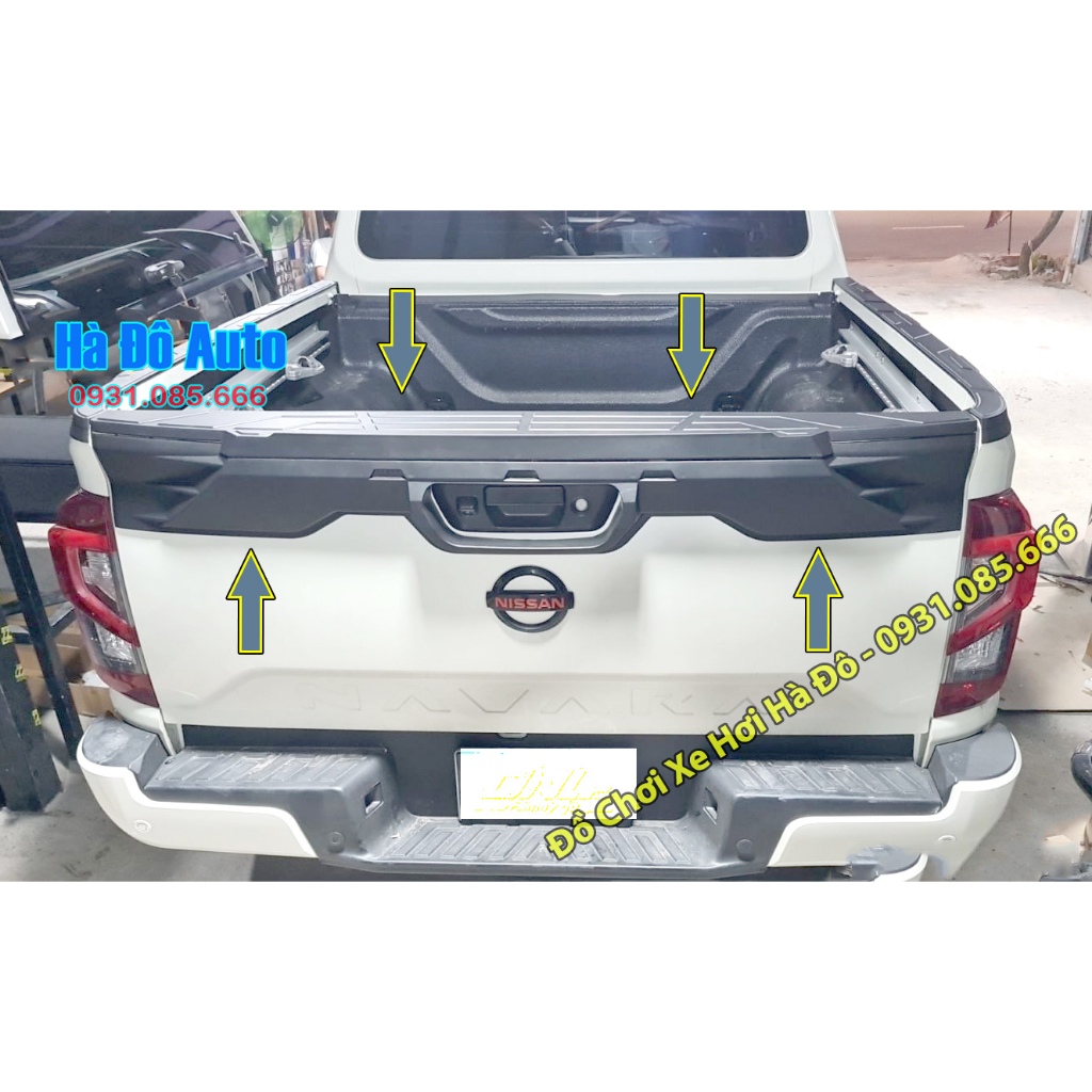 Ốp Bảo Vệ Thành Thùng Navara 2021 2022 2023 - Bộ Bảo Vệ Thành Thùng Nissan Navara 2021 2022 2023
