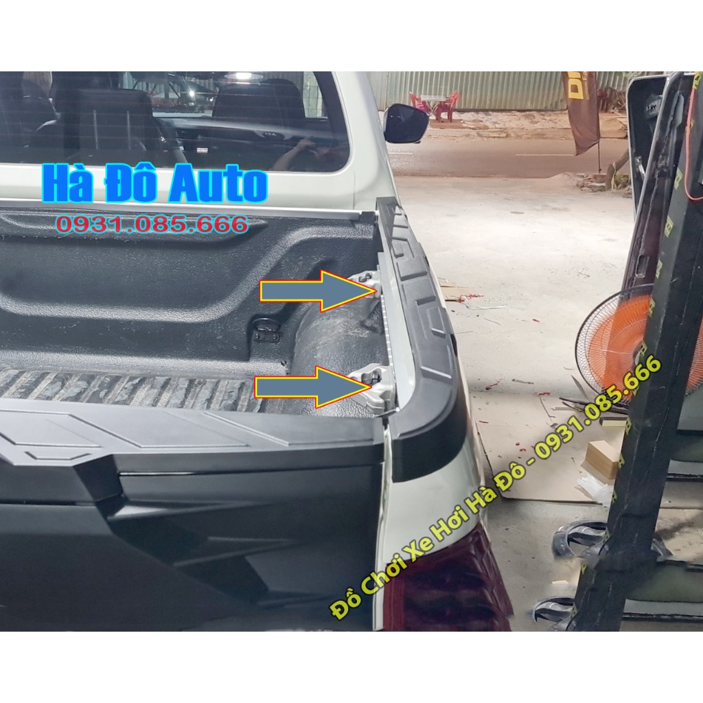 Ốp Bảo Vệ Thành Thùng Navara 2021 2022 2023 - Bộ Bảo Vệ Thành Thùng Nissan Navara 2021 2022 2023