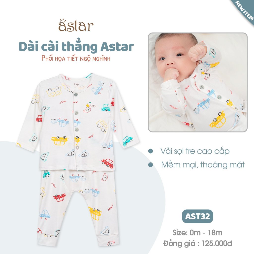 BST Dài Cài Thảng Hoạ Tiết Astar