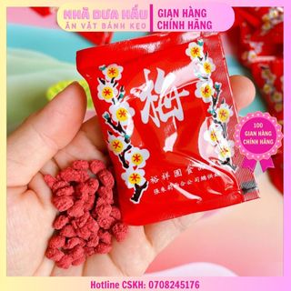 Ô mai xí muội mặn hiệu Bông Mai tuổi thơ Thái Lan xịn gói nhỏ 5gam