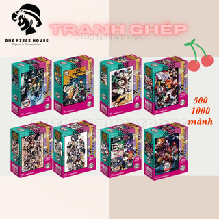 Tranh ghép 500-1000 pcs kimetsu no yaiba