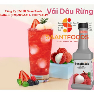 Mứt Vải - LongBeach Lychee Puree 900ml