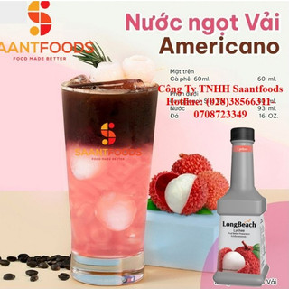 Mứt Vải - LongBeach Lychee Puree 900ml