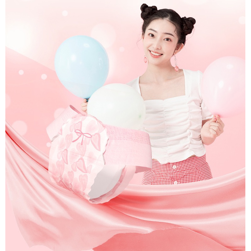 Băng vệ sinh dạng quần BIKINI thiết kế THOẢI MÁI mặc đồ bó sát size M/l gói 2 chiếc