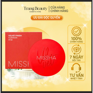 Phấn nước Missha Velvet Finish Cushion SPF50+ PA+++ Che Khuyết Điểm Lâu Trôi