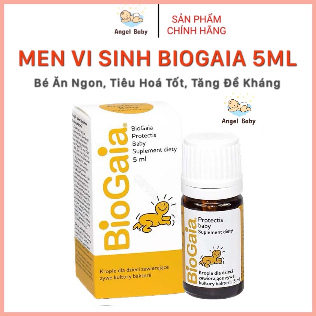 BioGaia Protectis Baby Drops- Men Vi Sinh Cho Bé, Giúp Bé Ăn Ngon