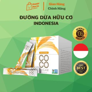 Đường mật hoa dừa hữu cơ PT COCO SUGAR 4g (1 hộp x 50 gói)