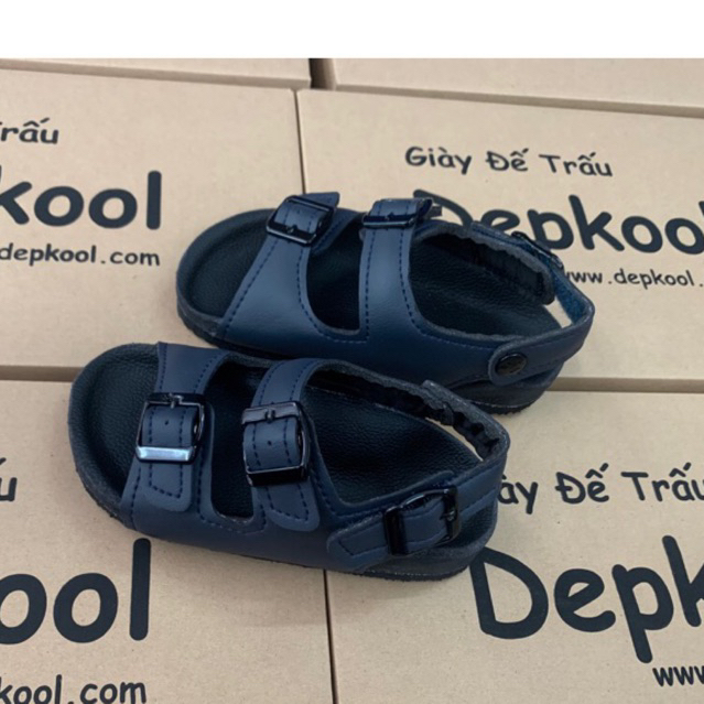 Giày Bàn Chân Bẹt - Navy -Làm theo tình trạng chân