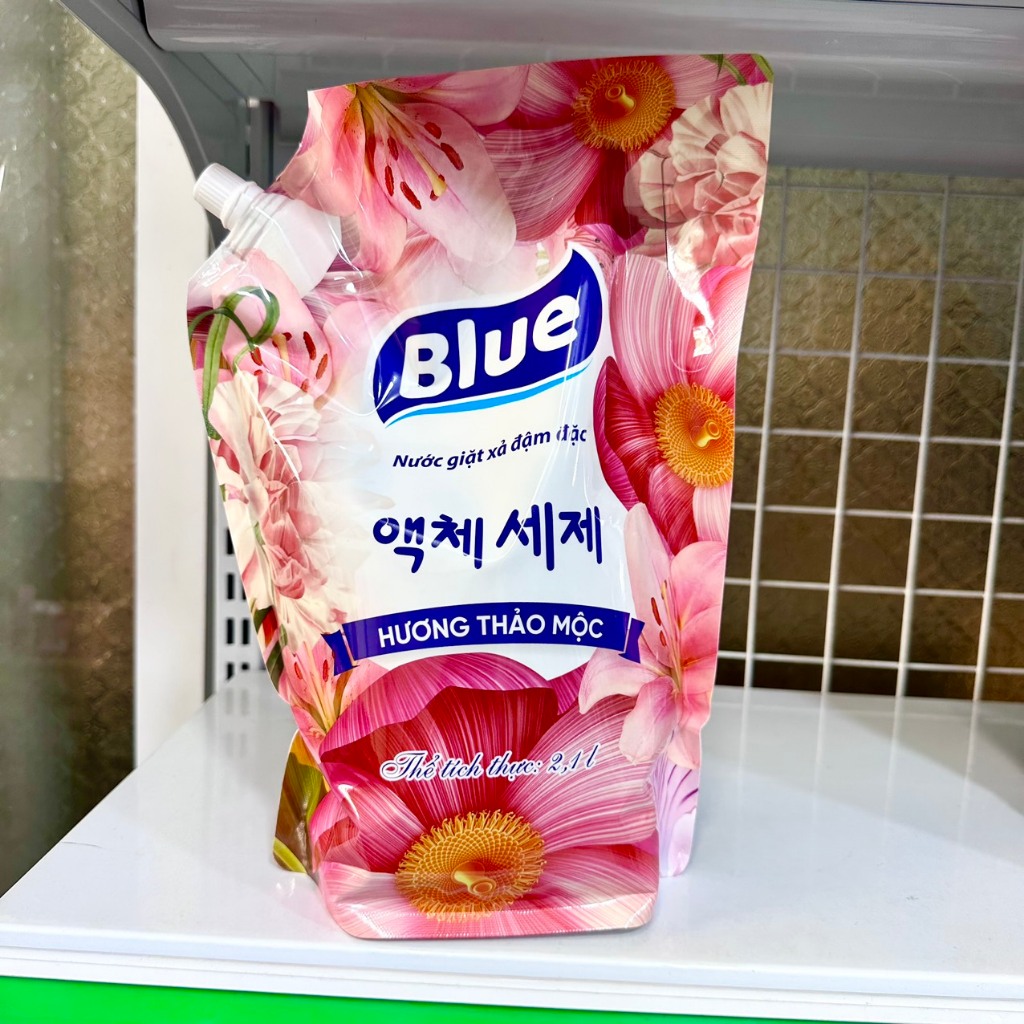 NƯỚC GIẶT BLUE HÀN QUỐC - SIÊU THƠM NỨC MŨI