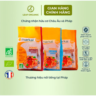 Mì ống penne hữu cơ Markal 500g