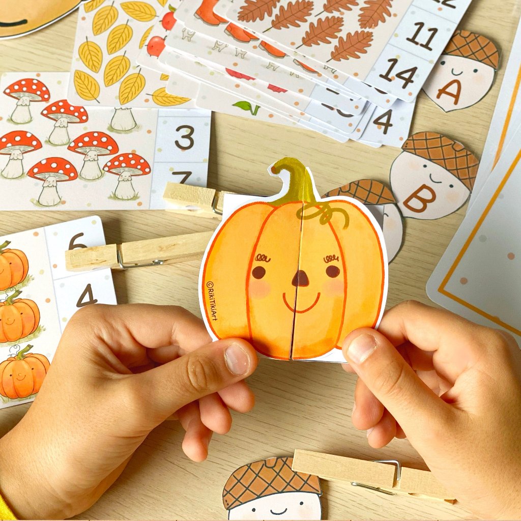 Học liệu Fall Activities cho bé- Happyfunny