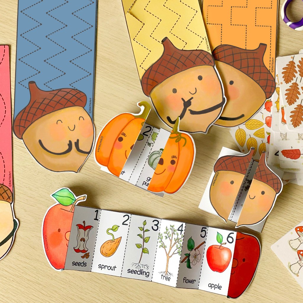 Học liệu Fall Activities cho bé- Happyfunny