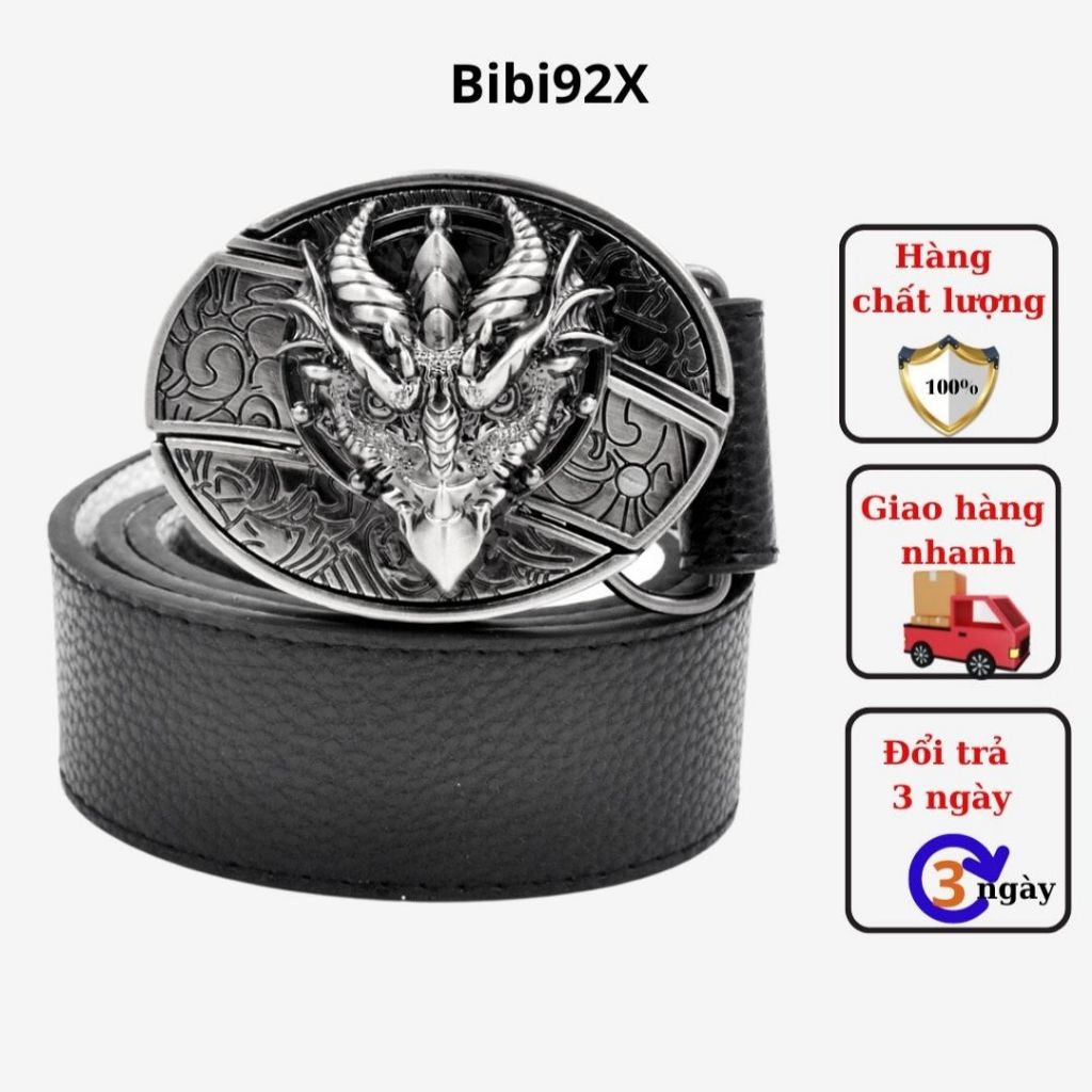 Thắt Lưng Da Nam TL14 lính thủy đánh bộ Thép Không Gỉ ấn tượng cực kỳ mạnh mẽ có ảnh thật