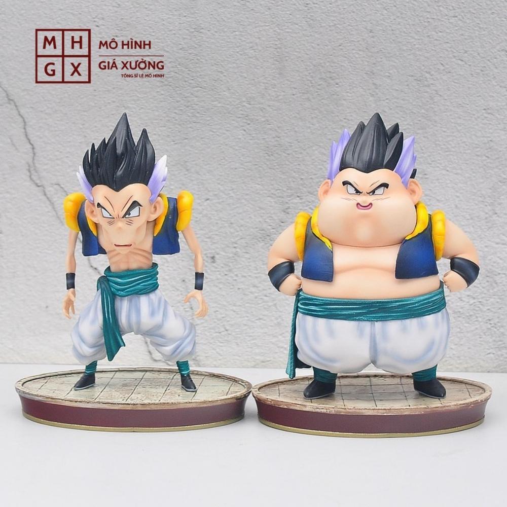 Mô Hình DragonBall Gotenks Gầy Béo - Cao 18cm - nặng 800gram - Phụ kiện : Đế - Figure DragonBall - Có Hộp màu