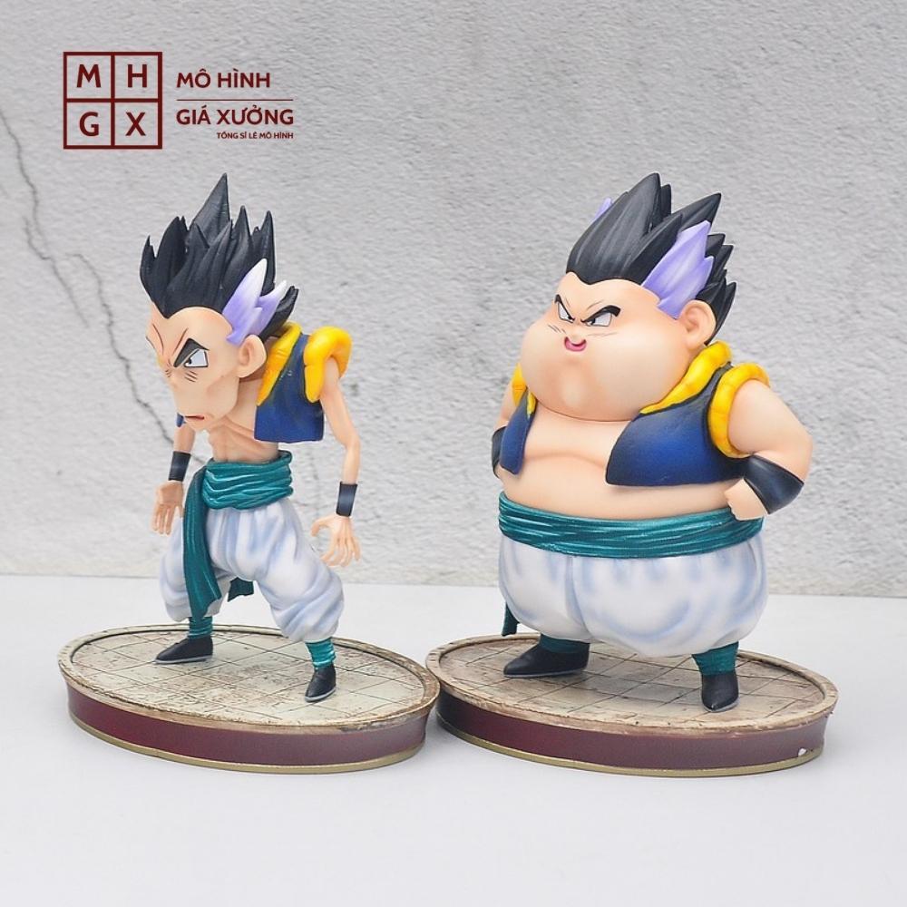Mô Hình DragonBall Gotenks Gầy Béo - Cao 18cm - nặng 800gram - Phụ kiện : Đế - Figure DragonBall - Có Hộp màu
