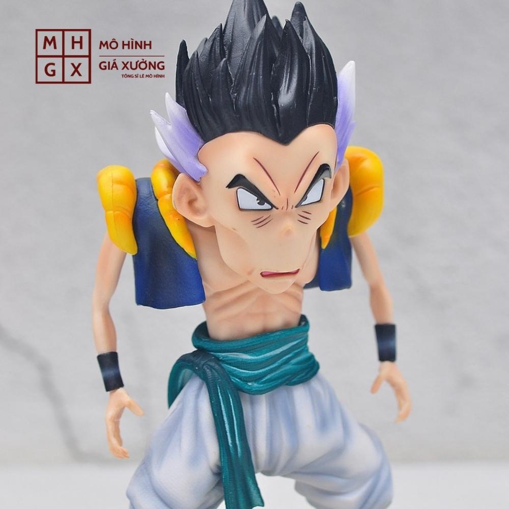 Mô Hình DragonBall Gotenks Gầy Béo - Cao 18cm - nặng 800gram - Phụ kiện : Đế - Figure DragonBall - Có Hộp màu