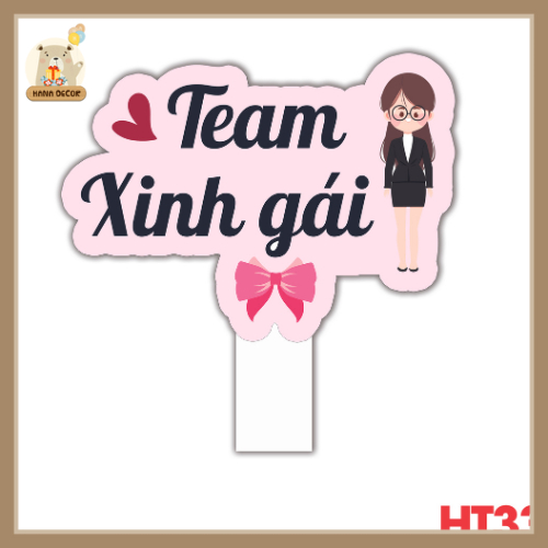 Hashtag cầm tay trang trí sinh nhật Hanadecor