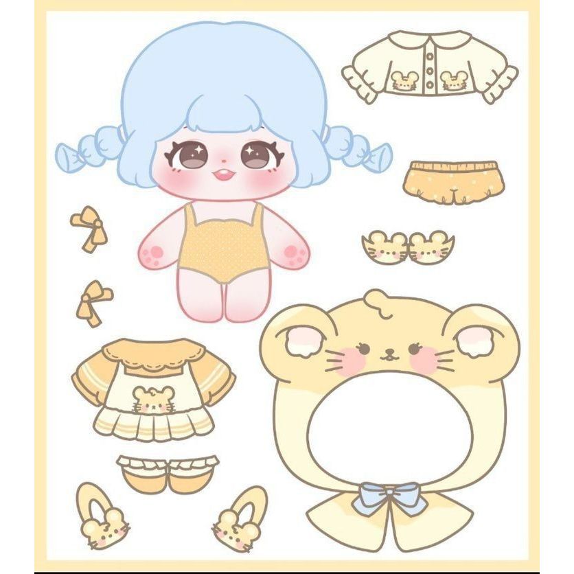 Bộ sưu tập búp bê giấy chibi siêu xinh - búp bê Chibi phiên bản Blackpink và rất nhiều mẫu Chibi mới nhất, rẻ nhất