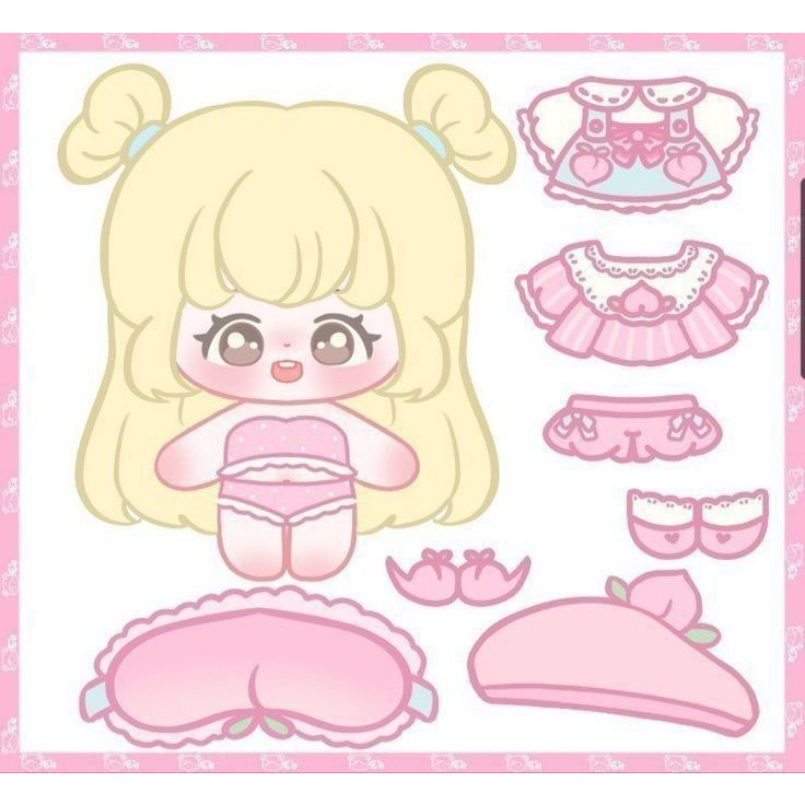 Bộ sưu tập búp bê giấy chibi siêu xinh - búp bê Chibi phiên bản Blackpink và rất nhiều mẫu Chibi mới nhất, rẻ nhất