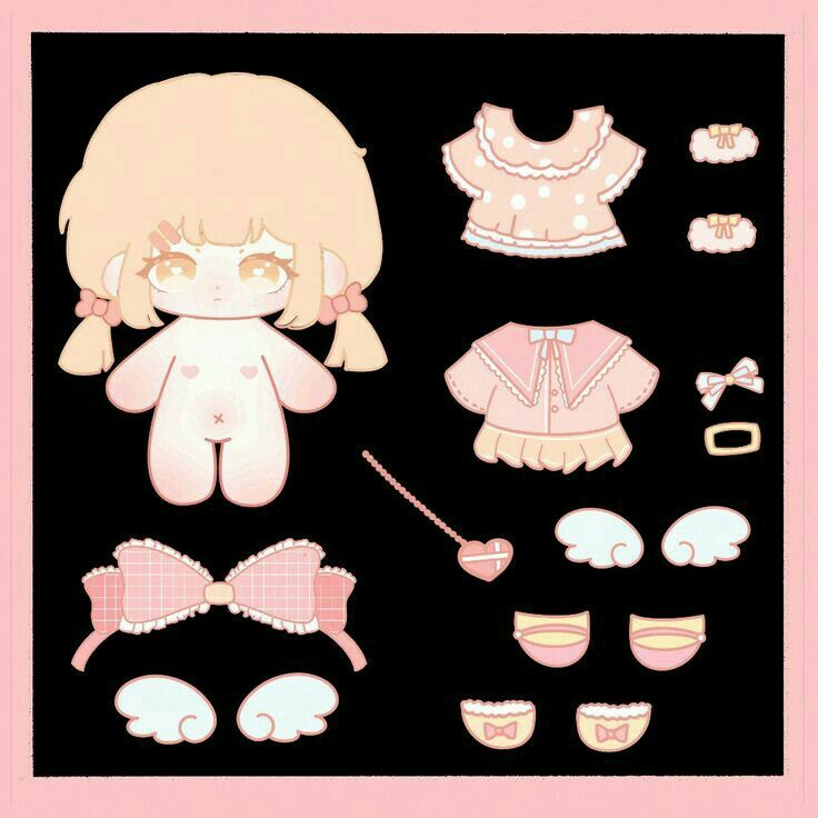Bộ sưu tập búp bê giấy chibi siêu xinh - búp bê Chibi phiên bản Blackpink và rất nhiều mẫu Chibi mới nhất, rẻ nhất