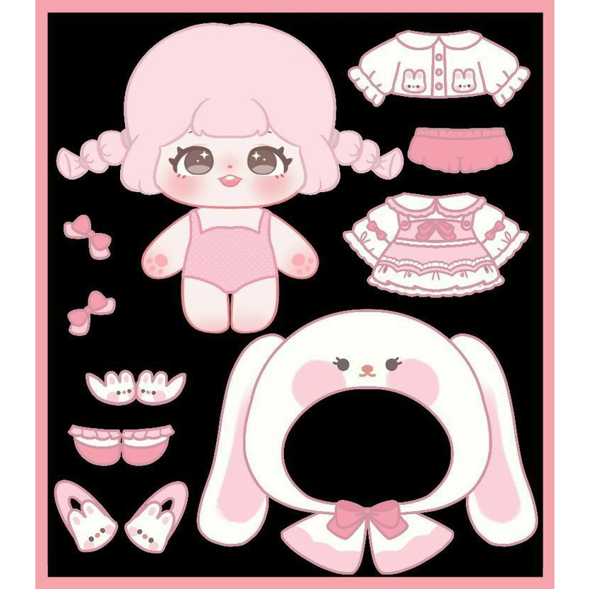 Bộ sưu tập búp bê giấy chibi siêu xinh - búp bê Chibi phiên bản Blackpink và rất nhiều mẫu Chibi mới nhất, rẻ nhất