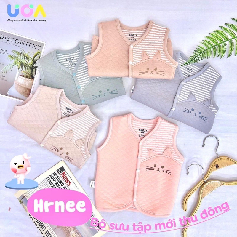 Hrnee - Gile cài giữa hrnee trần bông thu đông cho bé
