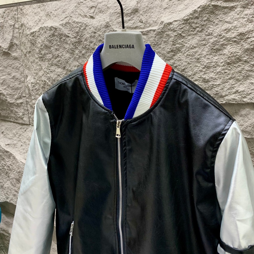 Áo bomber THôME da 3 sọc chất lượng hàng cao cấp không đụng chợ
